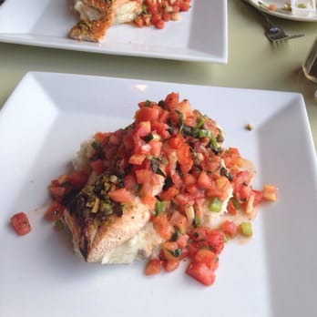 Sage Mediterranean Cuisine - Salmon, bruschetta, pistachios, and crab. - Mediterranean Near Me - Phoenixville, Pennsylvania Sage Mediterranean Cuisine - Salmon, bruschetta, pistachios, and crab. - Mediterranean Near Me - Phoenixville, Pennsylvania