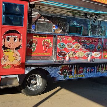 Tacos El Norawa - a food truck parked in a parking lot - Tacos Near Me - Willows, California Tacos El Norawa - a food truck parked in a parking lot - Tacos Near Me - Willows, California