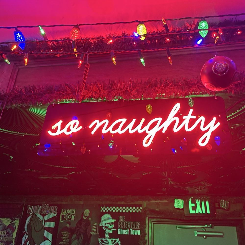 Chopper John's - Holiday lights - Dive Bars Near Me - Phoenix, Arizona