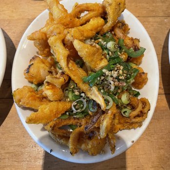 Wokcano - Crispy Pepper Calamari - Chinese Near Me - Valencia, California Wokcano - Crispy Pepper Calamari - Chinese Near Me - Valencia, California