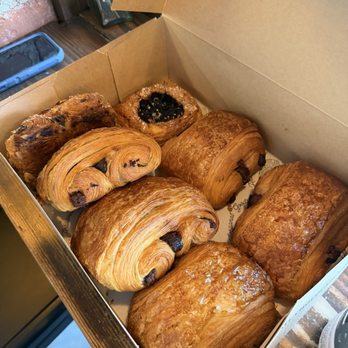 Artisanal Goods by CAR - Our to go haul. That berry danish in the corner is life changing - Chocolatiers & Shops Near Me - Pasadena, California
