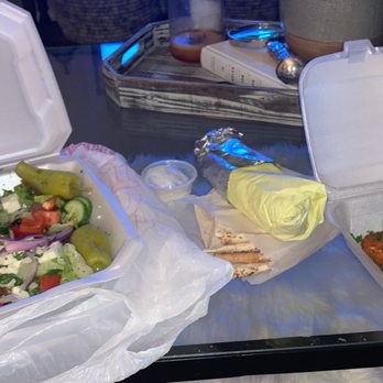 Shawarma Grill & Cafe - Chicken Shawarma Sandwich, fried goat cheese, pita bread, Greek Salad - Mediterranean Near Me - Houston, Texas Shawarma Grill & Cafe - Chicken Shawarma Sandwich, fried goat cheese, pita bread, Greek Salad - Mediterranean Near Me - Houston, Texas