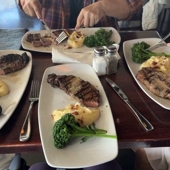 Boathouse on the Bay - Food came out fast! New York Strip Steak plate! - Steakhouses Near Me - Long Beach, California Boathouse on the Bay - Food came out fast! New York Strip Steak plate! - Steakhouses Near Me - Long Beach, California