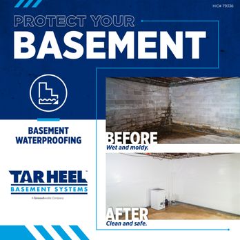 Tar Heel Basement Systems - Waterproofing Near Me - Winston-Salem, North Carolina Tar Heel Basement Systems - Waterproofing Near Me - Winston-Salem, North Carolina