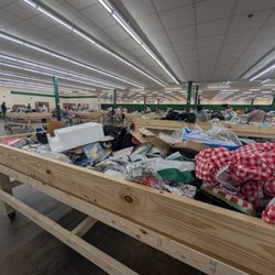 Price Break Music City - Table after table after table of Amazon returns