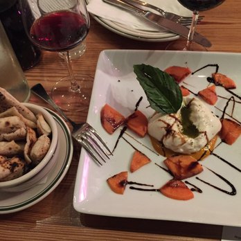 Lucia’s Berkeley - The Burrata with persimmon's. Yum! - Pizza Near Me - Berkeley, California