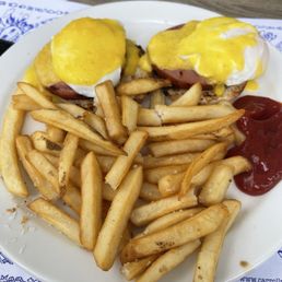 Mad batter Benedict Mad batter Benedict