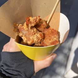 Happy Lemon - Mala spicy regular popcorn chicken