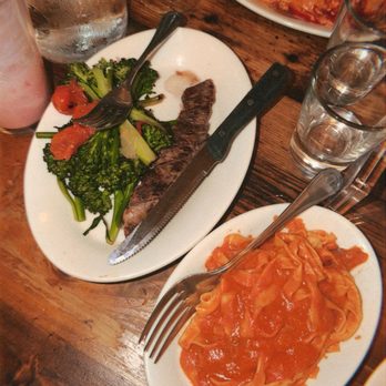 Quartino Ristorante - Steak and Tagliatelle with vodka sauce - Italian Near Me - Chicago, Illinois Quartino Ristorante - Steak and Tagliatelle with vodka sauce - Italian Near Me - Chicago, Illinois