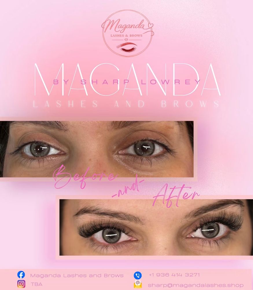 Maganda Lashes and Brows Logo
