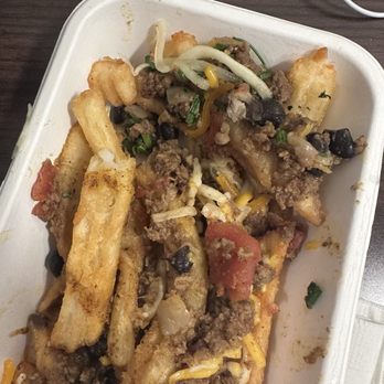 PLNT Burger - Where is the chili on the Chili Cheese Fries? - Vegan Near Me - Rockville, Maryland PLNT Burger - Where is the chili on the Chili Cheese Fries? - Vegan Near Me - Rockville, Maryland