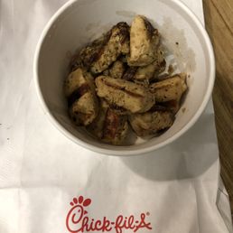 Grilled chicken nuggets