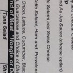 Menu Menu