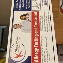 Sisselman Medical Group - Misleading flier for same day appointments that only applies to existing patients