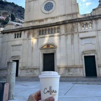 Collina - Large coffee. It was lukewarm and I like my coffee very hot. - Pizza Near Me - Positano, SA Collina - Large coffee. It was lukewarm and I like my coffee very hot. - Pizza Near Me - Positano, SA