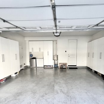 Garage Monkey - After - But imagine how this garage would look with a clean floor. - Cabinetry Near Me Garage Monkey - After - But imagine how this garage would look with a clean floor. - Cabinetry Near Me
