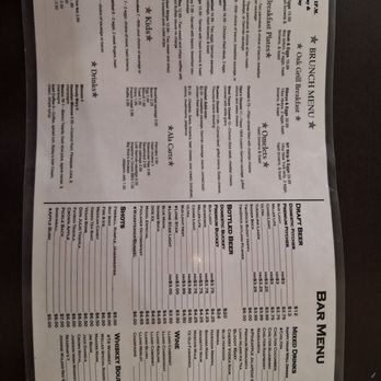 Texas 1809 - Menu back - German Near Me - Slaton, Texas