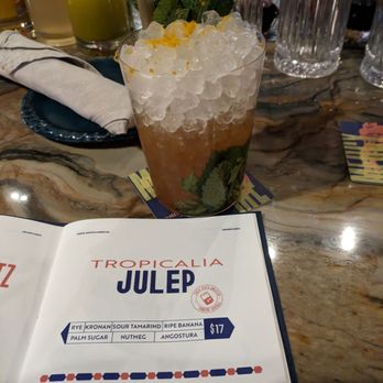 Mercy Me - Tropicalia Julep - New American Near Me - Washington, DC, District of Columbia