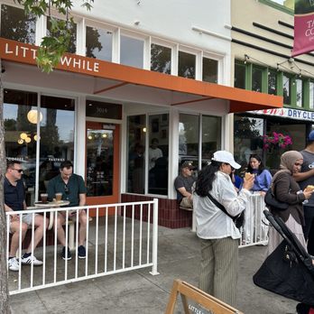 Little While - Entrance - Coffee & Tea Near Me - San Diego, California