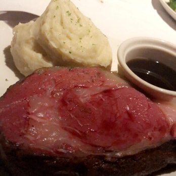 Stoney River - 22 oz rib eye, extra cut, medium rare with a side of mashed potatoes - Steakhouses Near Me - Nashville, Tennessee