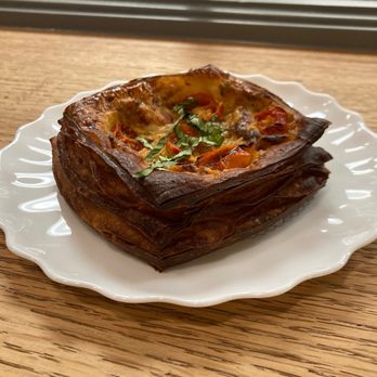 Freya Bakery & Cafe - Tomato and cheese bechamel - Bakeries Near Me - Seattle, Washington Freya Bakery & Cafe - Tomato and cheese bechamel - Bakeries Near Me - Seattle, Washington