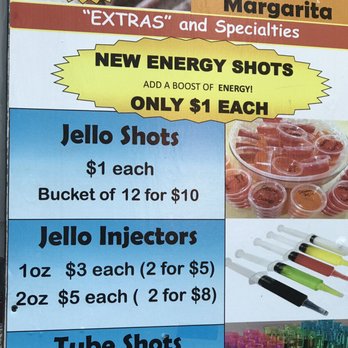 Happy Vibes Daiquiris - Jello Shots $1 each. }:{ - Drive-Thru Bars Near Me - Houston, Texas Happy Vibes Daiquiris - Jello Shots $1 each. }:{ - Drive-Thru Bars Near Me - Houston, Texas