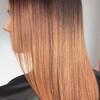 Fernanda's Beauty Salon - transition from red/purple balayage to brown/coper balayage with Estela - she's so talented! - Hair Salons Near Me - Somerville, Massachusetts Fernanda's Beauty Salon - transition from red/purple balayage to brown/coper balayage with Estela - she's so talented! - Hair Salons Near Me - Somerville, Massachusetts