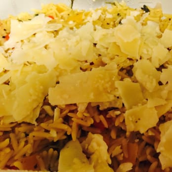 Soul Sing Cuisine - Italian Orzo w/ a little cheese. - Caterers Near Me Soul Sing Cuisine - Italian Orzo w/ a little cheese. - Caterers Near Me