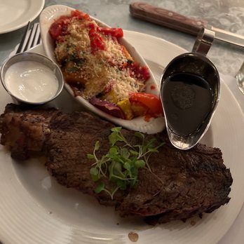 Golden Ox - Smoked prime rib and ratatouille. - Steakhouses Near Me - Kansas City, Missouri