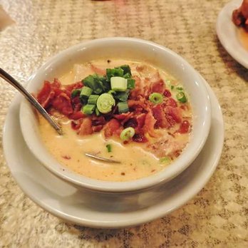 Pearl’s - Corn & Crawfish Chowder - Cajun/Creole Near Me - Elk Rapids, Michigan