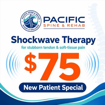 Pacific Spine and Rehab - $75 Shockwave new patient special, Pacific Spine and Rehab Carlsbad Ca. - Chiropractors Near Me - Carlsbad, California Pacific Spine and Rehab - $75 Shockwave new patient special, Pacific Spine and Rehab Carlsbad Ca. - Chiropractors Near Me - Carlsbad, California