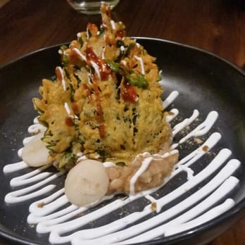 Indian Accent - shiso leaf chaat - Indian Near Me - New York, New York Indian Accent - shiso leaf chaat - Indian Near Me - New York, New York
