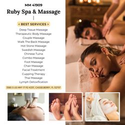 Ruby Spa & Massage - Check out our services and benefits
