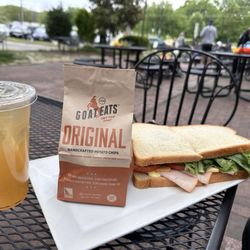 Bike Stop Cafe - Klondike sandwich and an Arnold Palmer