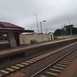 Gisborne Railway Station - City Bound Platform