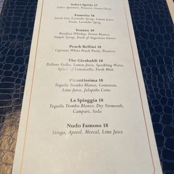 Quanto Basta - Menu - Italian Near Me - Toronto, Ontario