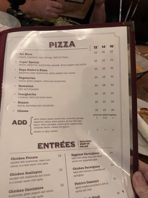 Menu photo 4 Pietro's No 1 Vacaville, CA Menu photo 4 Pietro's No 1 Vacaville, CA