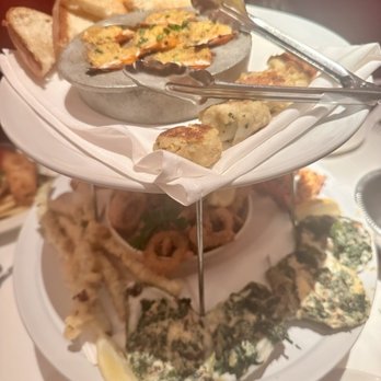 Shaw's Crab House - HOT SHELLFISH TOWER - Seafood Near Me - Schaumburg, Illinois Shaw's Crab House - HOT SHELLFISH TOWER - Seafood Near Me - Schaumburg, Illinois