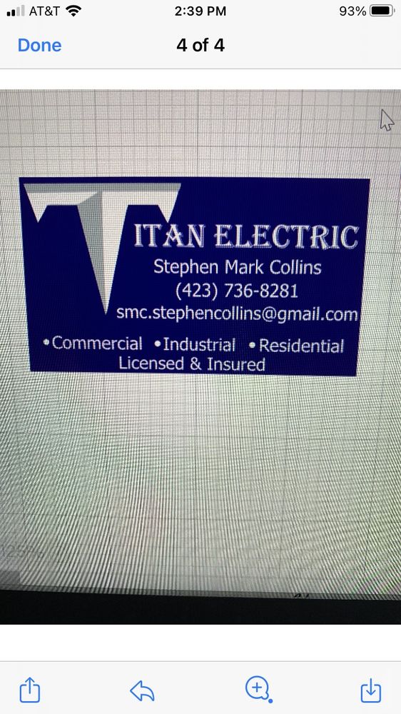 TITAN ELECTRIC Updated September 2024 Morristown, Tennessee Electricians Phone Number Yelp