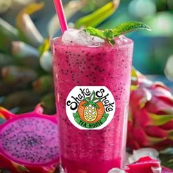 Shaka Shaka Tea House - Dragon Fruit Smoothie