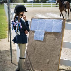 Staffordshire Equestrian Center - Plantation Heritage. Getting ready to show