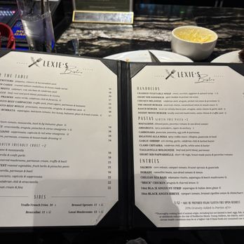 Lexie's Bistro - Menu August 2025 - Italian Near Me - Henderson, Nevada