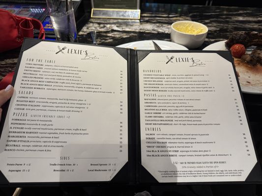 Menu photo 5 Lexie's Bistro Henderson, NV