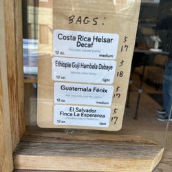 Brü Coffeeworks - Bean roasting in house