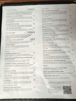 Menu photo 1 Thornton Distilling Thornton, IL Menu photo 1 Thornton Distilling Thornton, IL