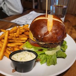 TroutHunter - Last Chance Bar & Grill - Bison burger