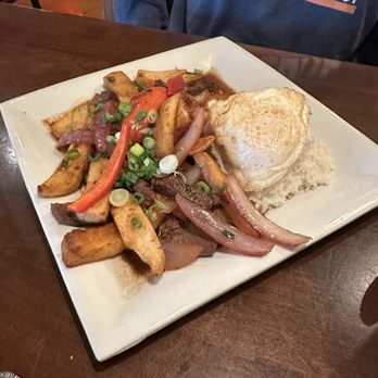 Inka Cantina - Lomo Saltado with Ribeye- amazing! - Peruvian Near Me - Fountain Valley, California