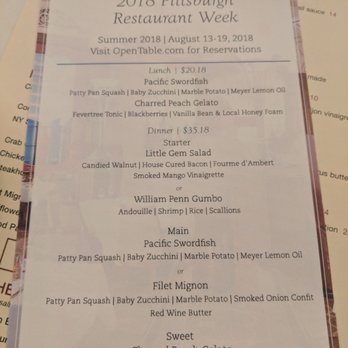 The Terrace Room - 2018 Summer Restaurant Week menu - Modern European Near Me - Pittsburgh, Pennsylvania The Terrace Room - 2018 Summer Restaurant Week menu - Modern European Near Me - Pittsburgh, Pennsylvania