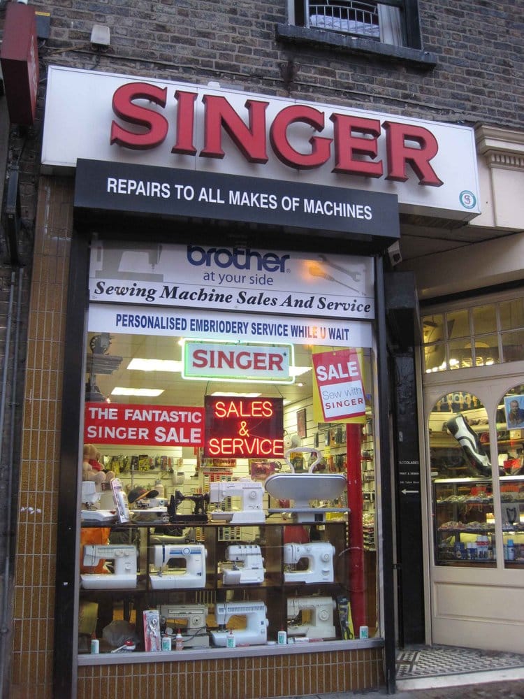 SINGER SEWING CENTRE Updated August 2024 19B Talbot St, Dublin