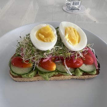 The Break House - Avocado toast with egg - Coffee & Tea Near Me - Deerfield Beach, Florida